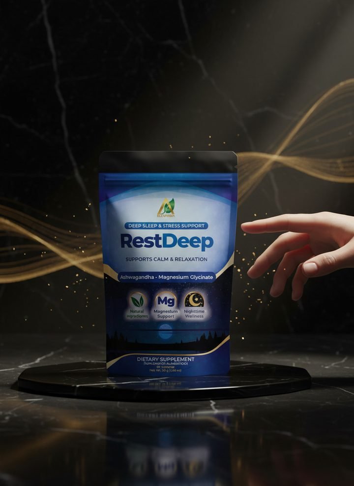 Packaging of RestDeep, Deep rest — ELEVANNIA